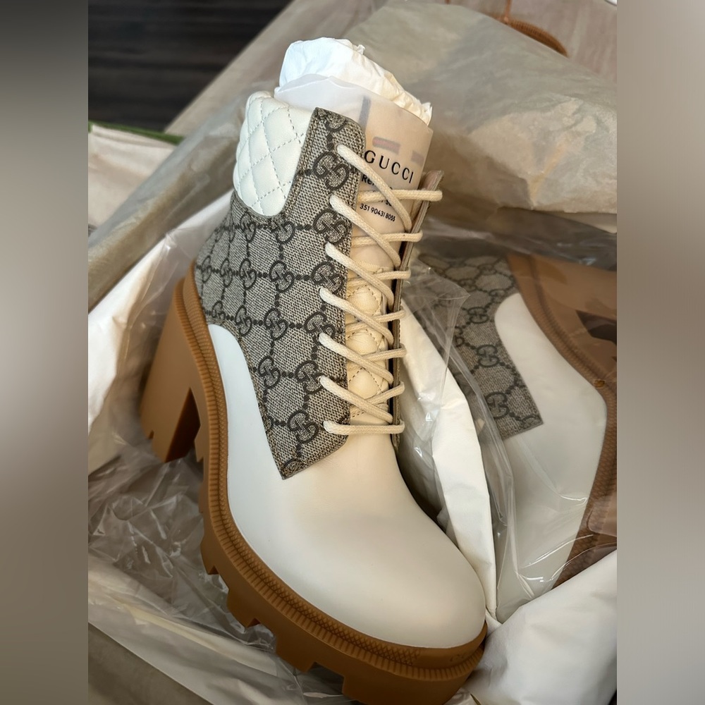 Gucci Women's Trip GG Bootie - Picture 4 of 10